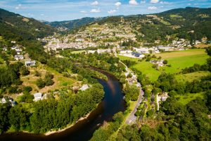 Panorama sur la vallée du Lot
