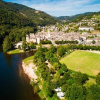 vue lot et village entraygues sur truyere