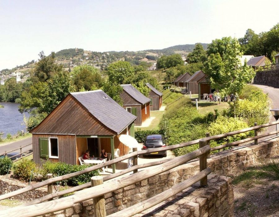 location chalet rive du lot